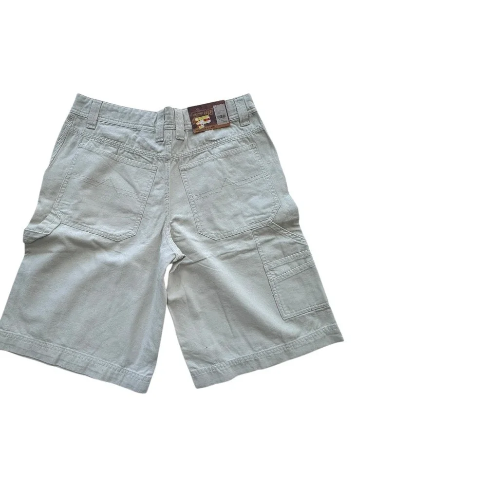 Urban Pipeline Carpenter Shorts Boys 18 Khaki Tan‎ NEW Adjustable Waist Utility